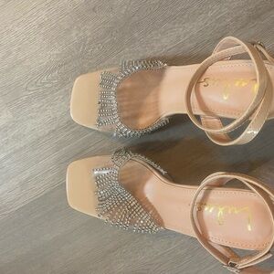 Lulus Sequin Heels